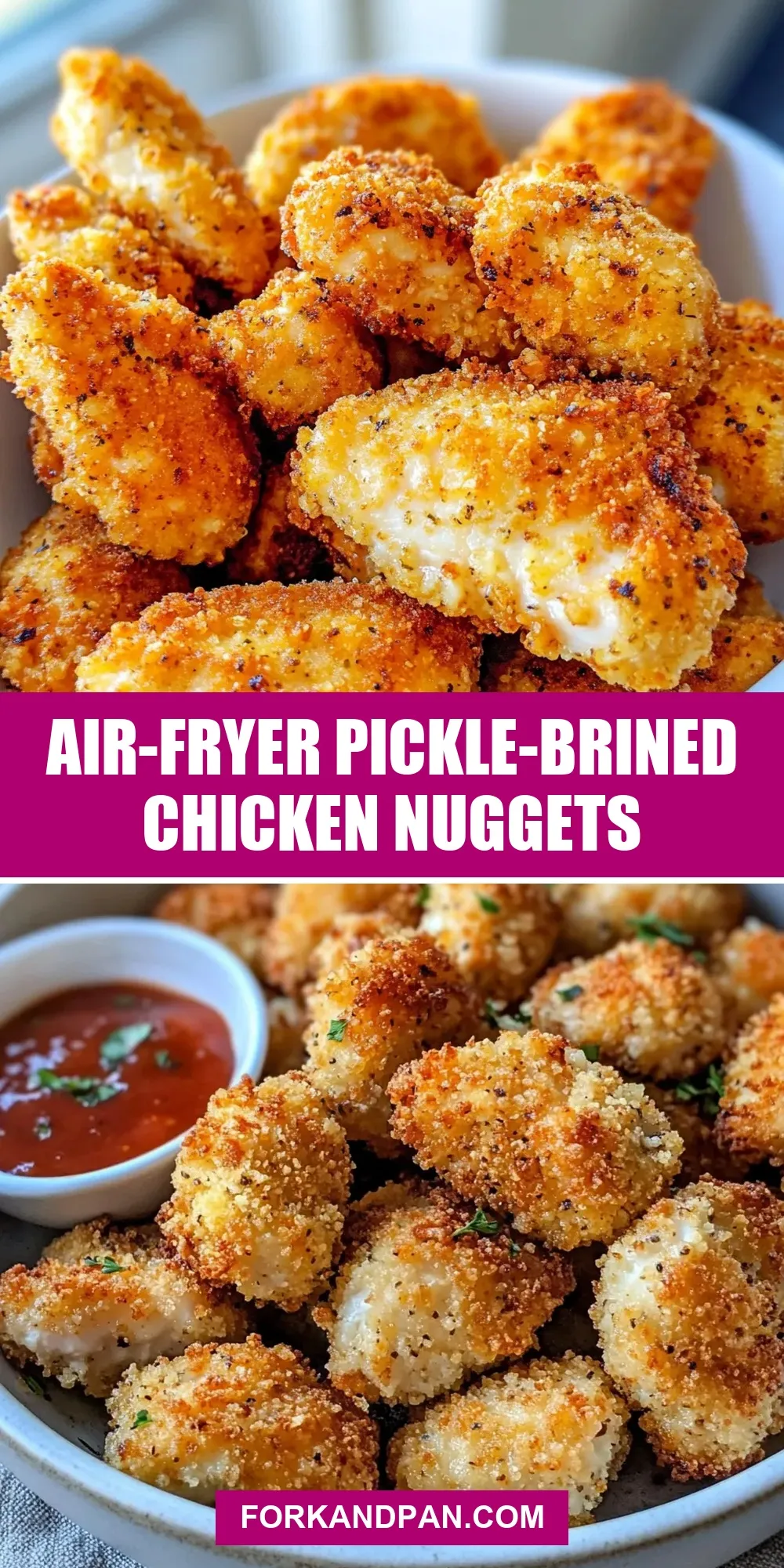 How To Make Homemade Air-Fryer Pickle-Brined Chicken Nuggets