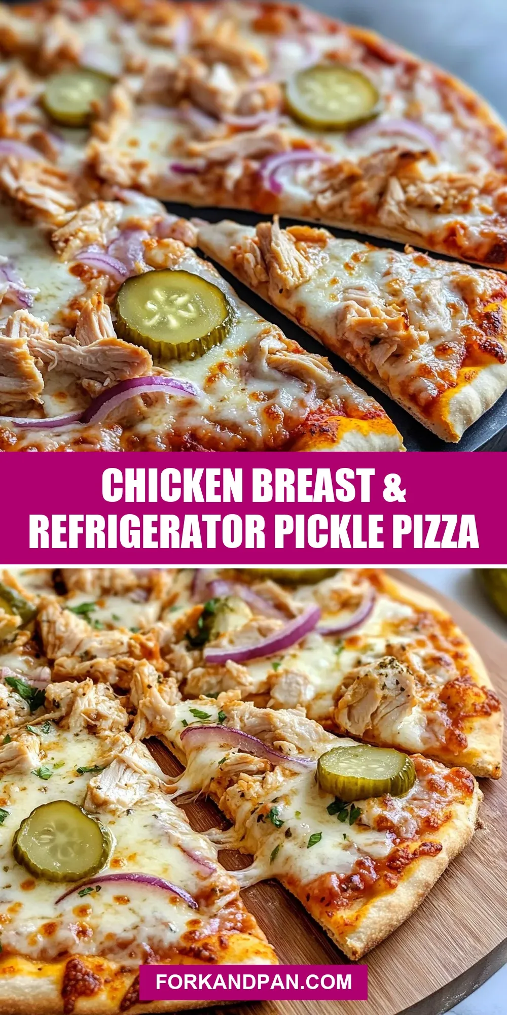 Easy Chicken Breast & Refrigerator Pickle Pizza Recipe