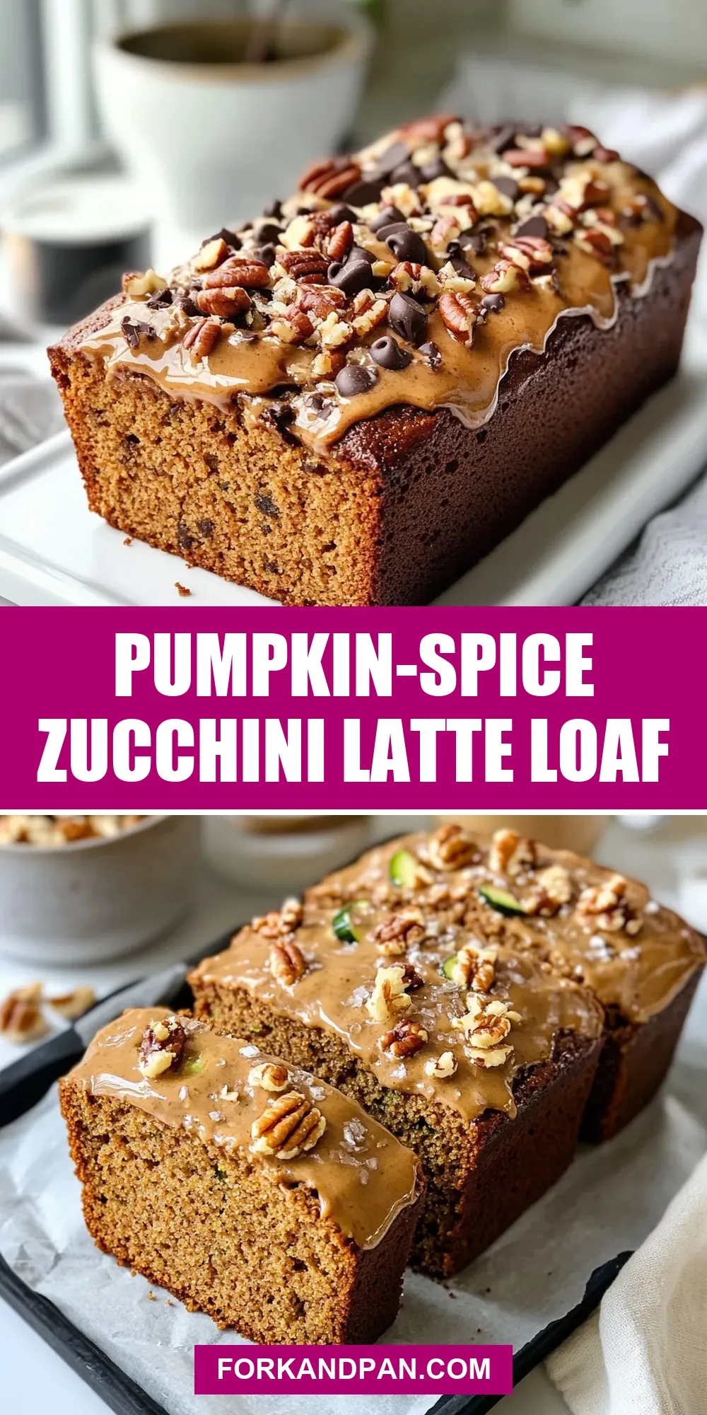 Pumpkin-Spice Zucchini Latte Loaf (Easy & Delicious)