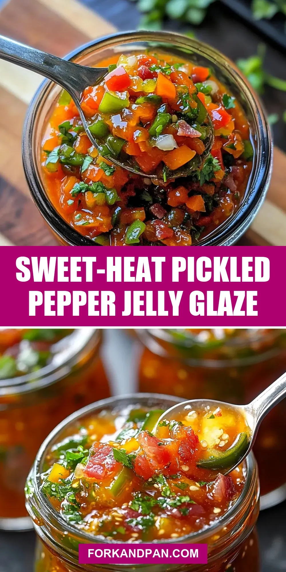 Easy Sweet-Heat Pickled Pepper Jelly Glaze Recipe
