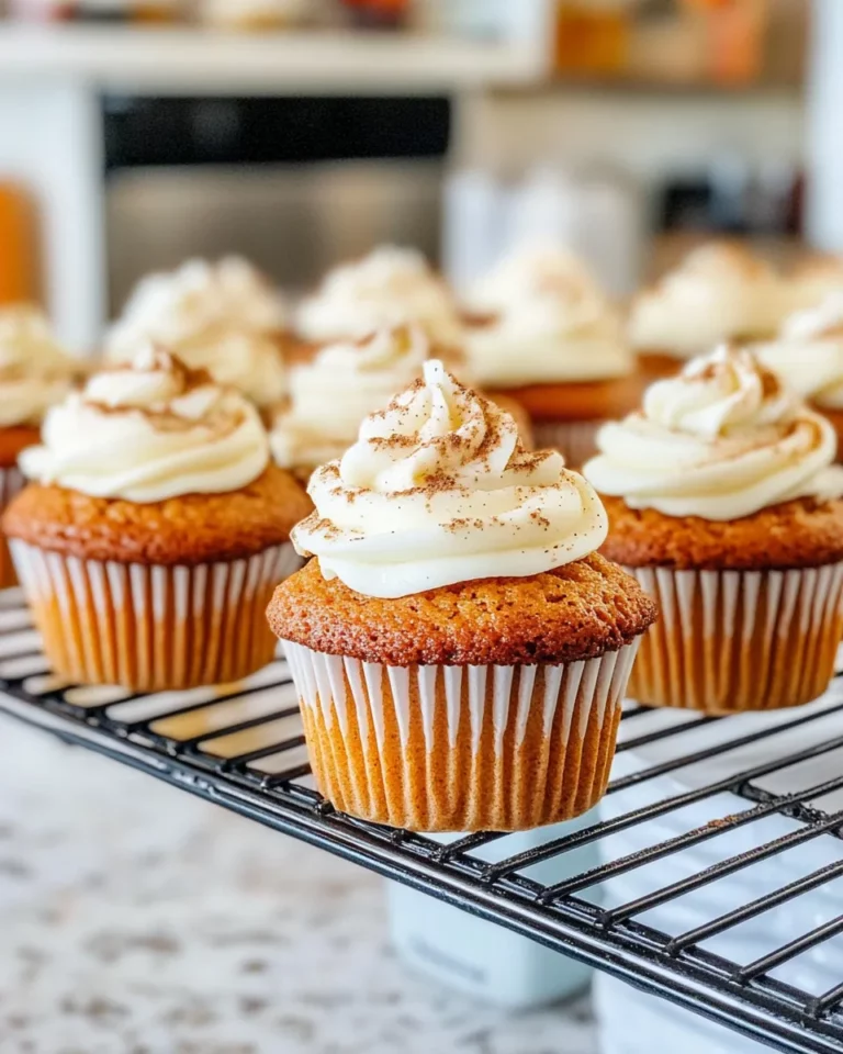 Homemade Apple Cider Cupcakes With Frosting photo