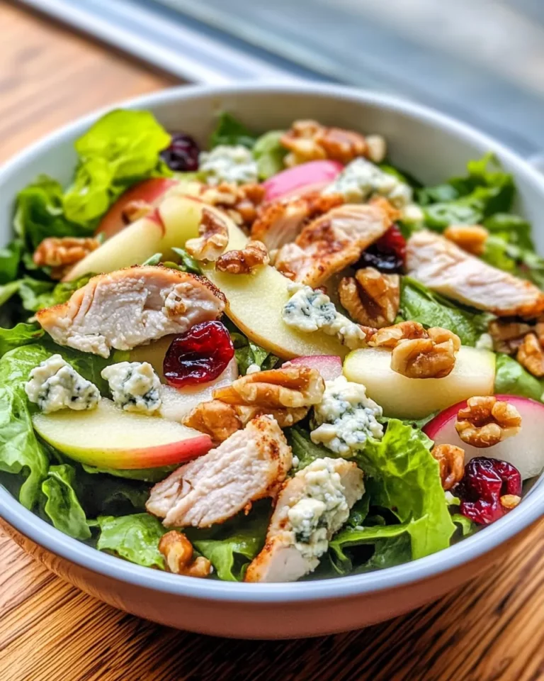 Homemade Apple Walnut Gorgonzola Chopped Salad photo