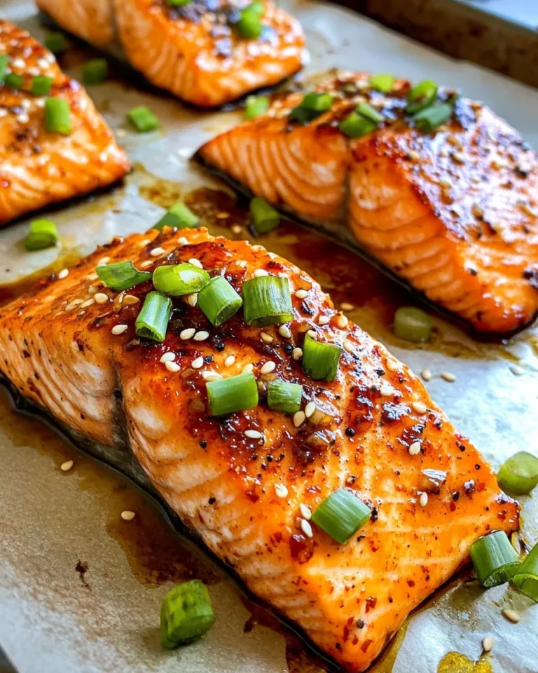 Homemade Baked Sweet Chili Salmon photo