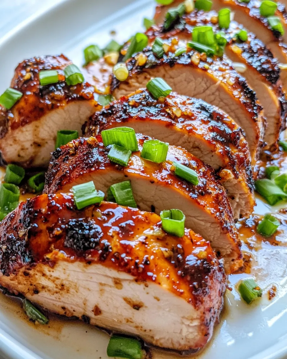 Easy Brown Sugar Garlic Turkey Tenderloin recipe photo