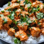 Homemade Butter Chicken with Turmeric Rice recipe photo