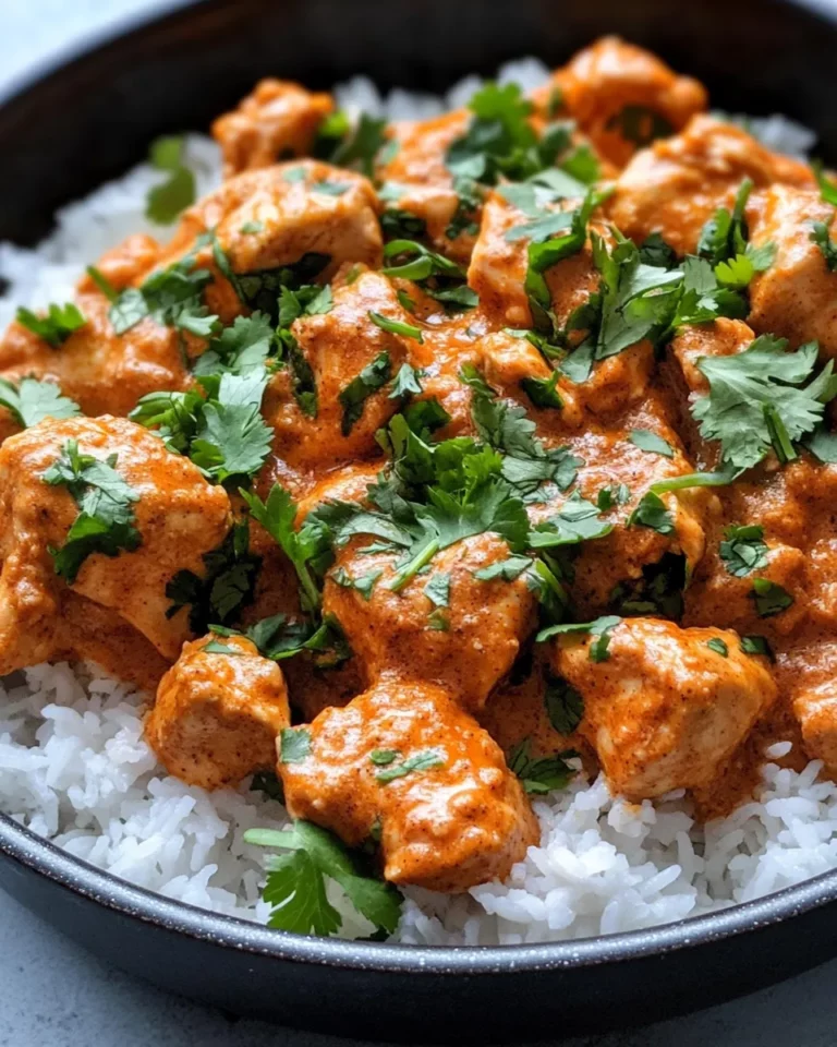 Homemade Butter Chicken with Turmeric Rice recipe photo
