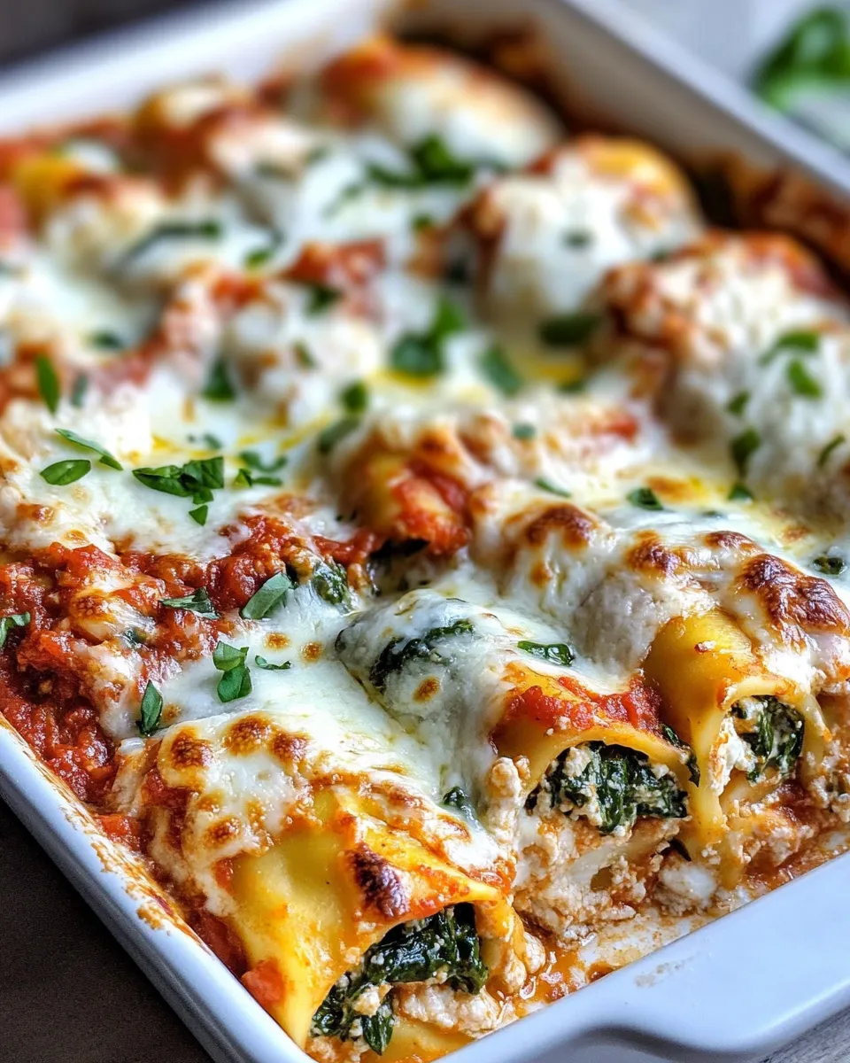 Delicious Butternut Squash Spinach Lasagna Rollups plate image