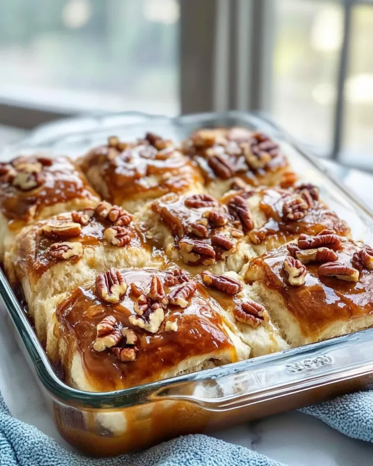 Homemade Caramel Pecan Sticky Buns recipe photo