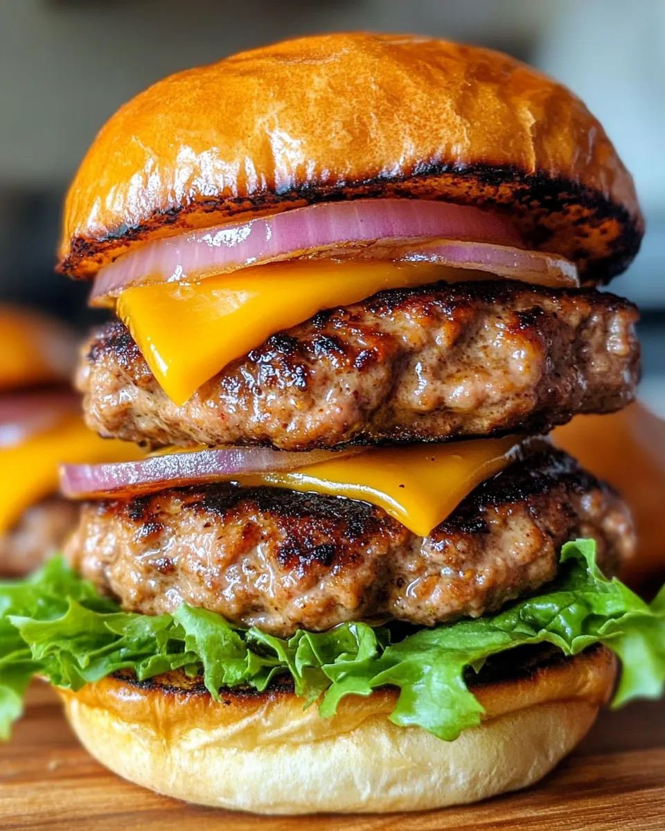 Easy Caramelized Onion Turkey Burger Sliders recipe photo
