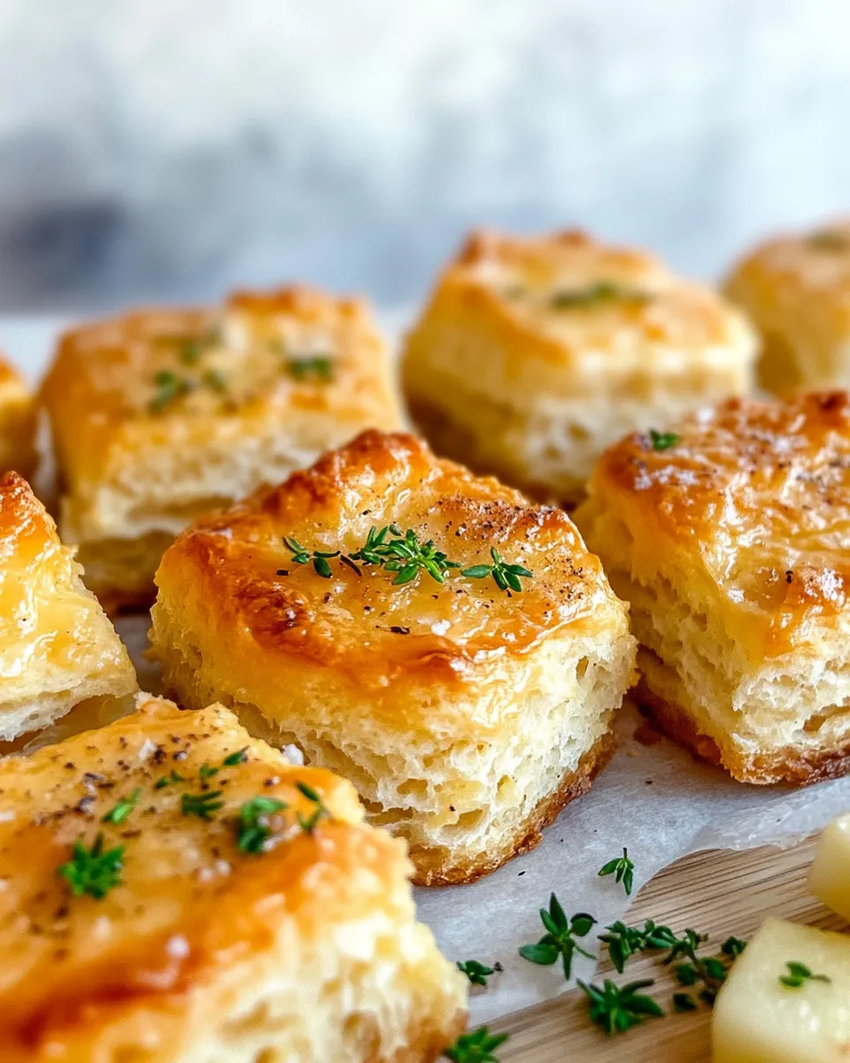 Classic Cheddar Apple Thyme Biscuits dish photo