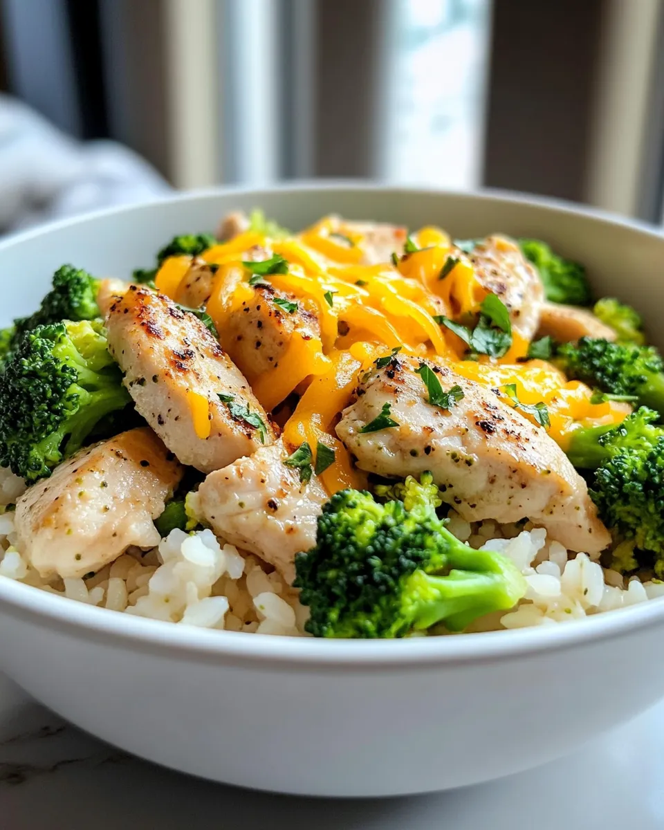 Homemade Chicken and Broccoli Cheddar Rice recipe photo