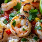 Homemade Chili Lime Shrimp Rice Pilaf photo