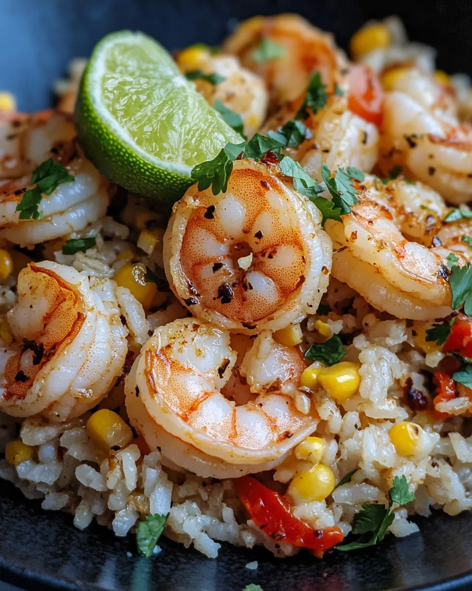 Classic Chili Lime Shrimp Rice Pilaf image