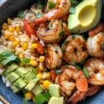 Homemade Chipotle Lime Shrimp Rice Bowls recipe photo