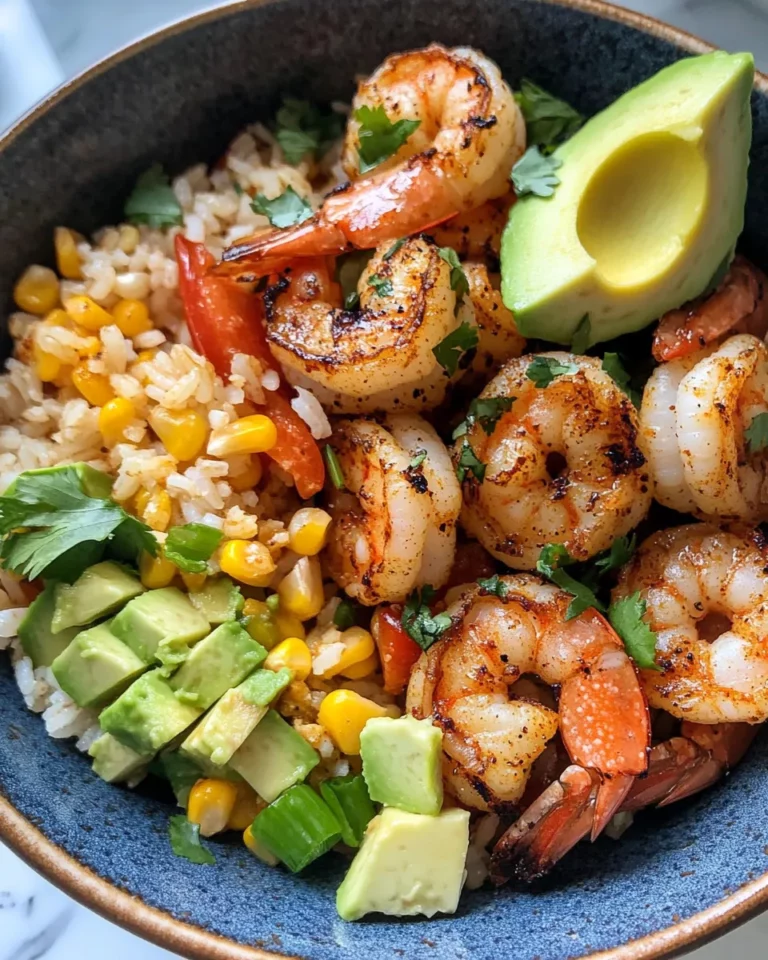 Homemade Chipotle Lime Shrimp Rice Bowls recipe photo