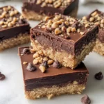 Homemade Chocolate Graham Crunch Bars photo