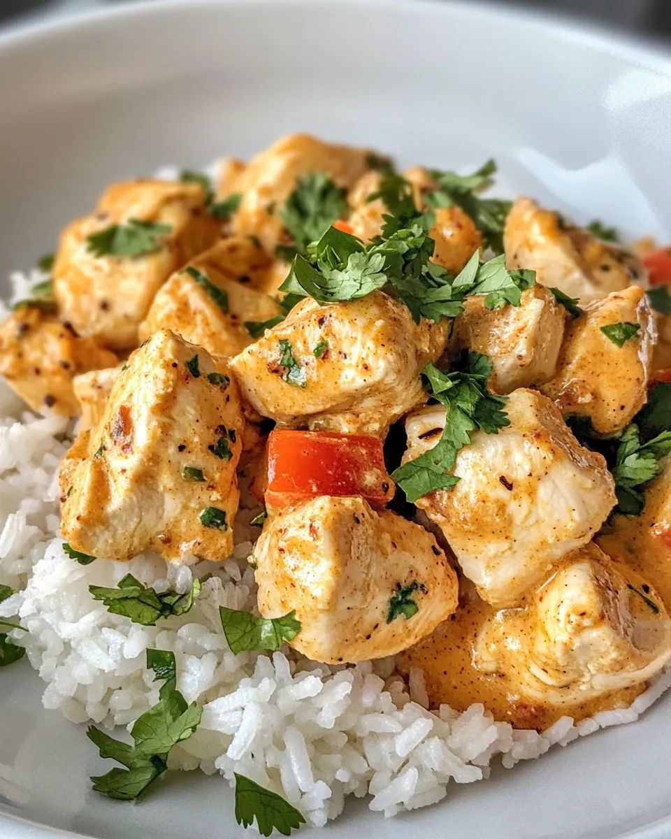 Classic Coconut Curry Chicken and Rice recipe image