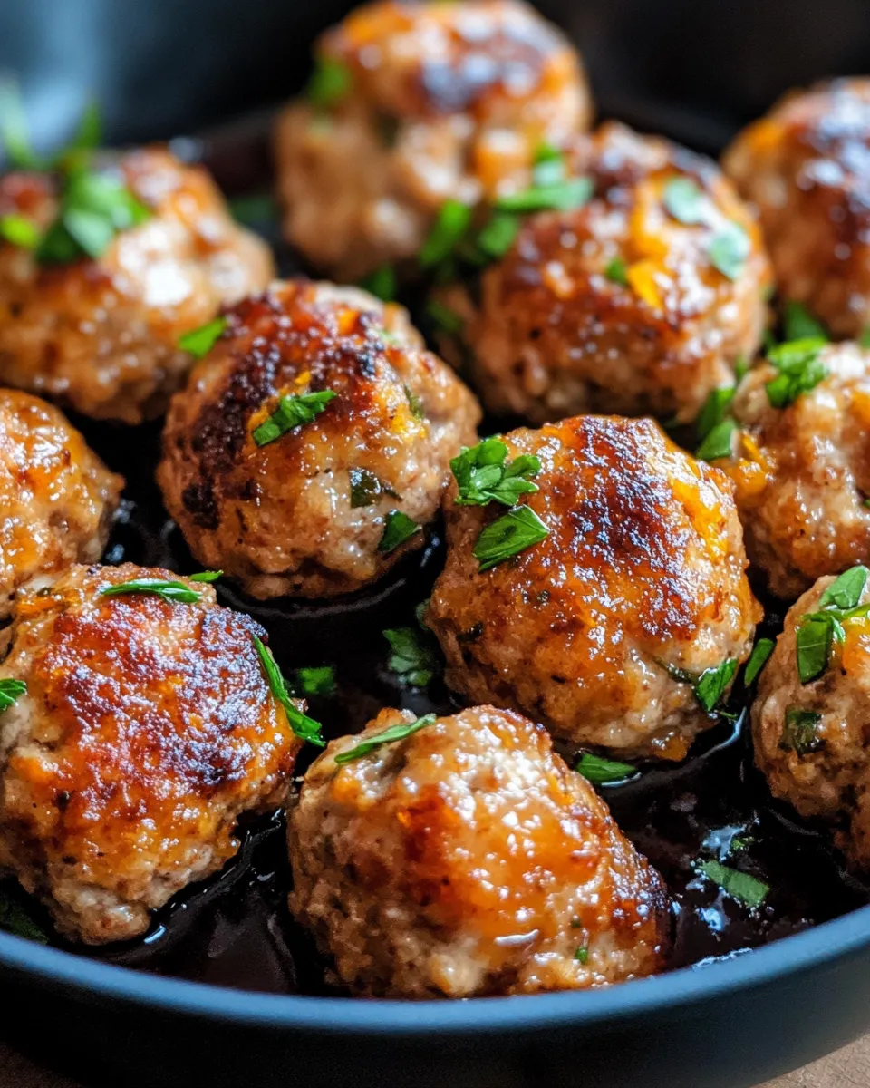 Homemade Cranberry Orange Glazed Meatballs photo
