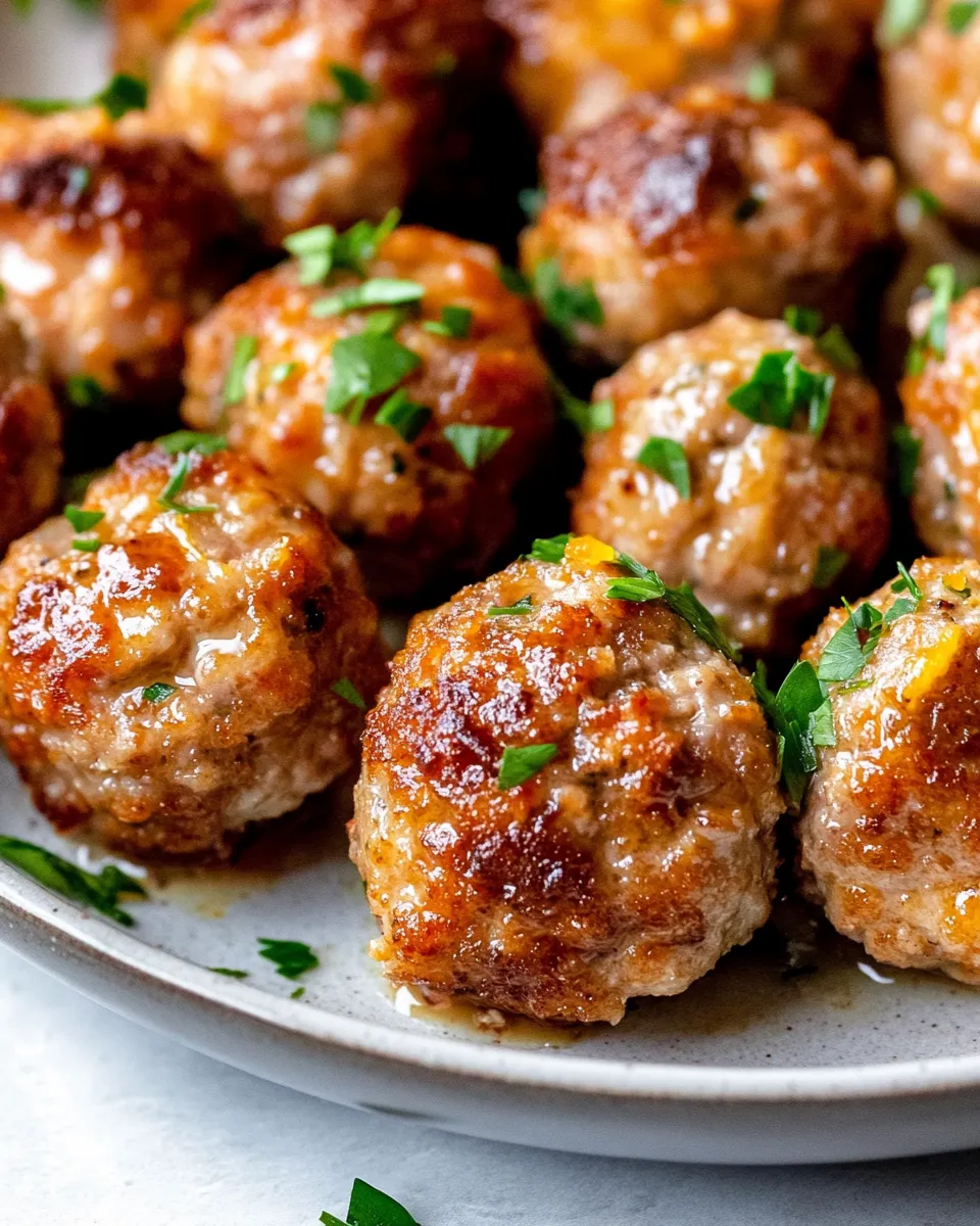 Classic Cranberry Orange Glazed Meatballs image