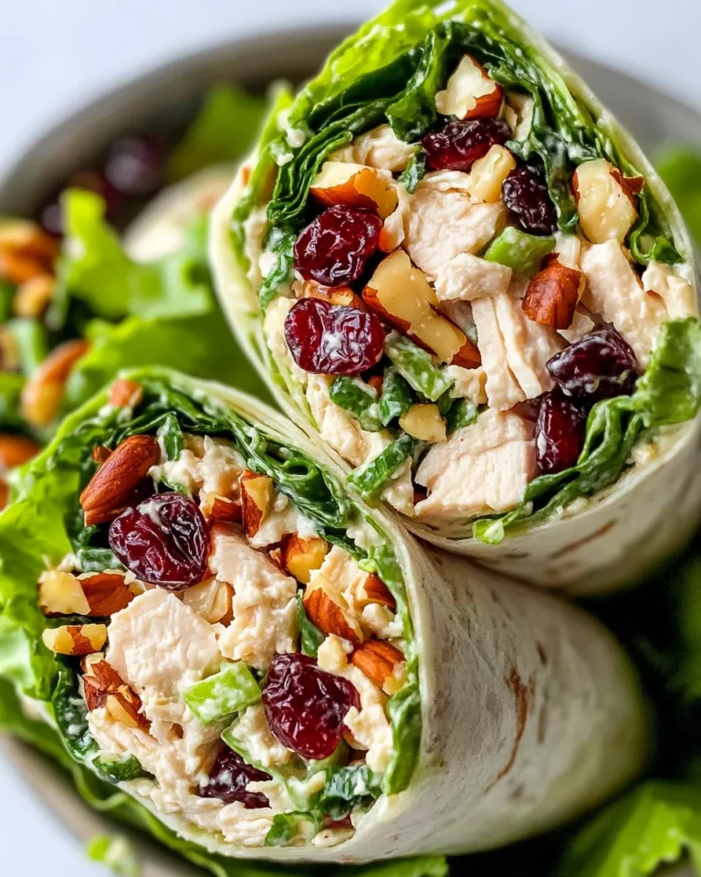 Homemade Cranberry Pecan Chicken Salad Wraps photo