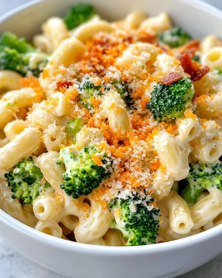 Homemade Creamy Broccoli Cheddar Mac photo