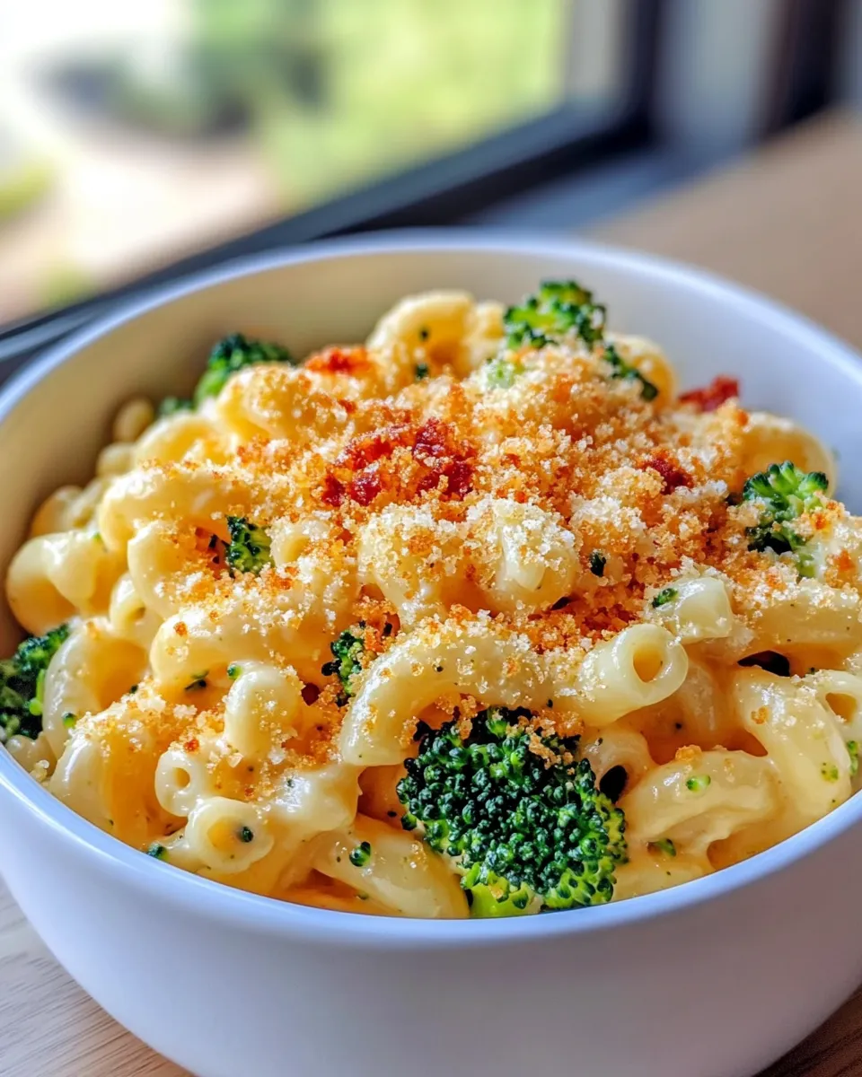 Classic Creamy Broccoli Cheddar Mac image