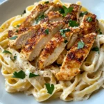 Homemade Creamy Cajun Chicken Alfredo recipe photo