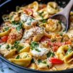 Delicious Creamy Cajun Chicken Tortellini recipe photo
