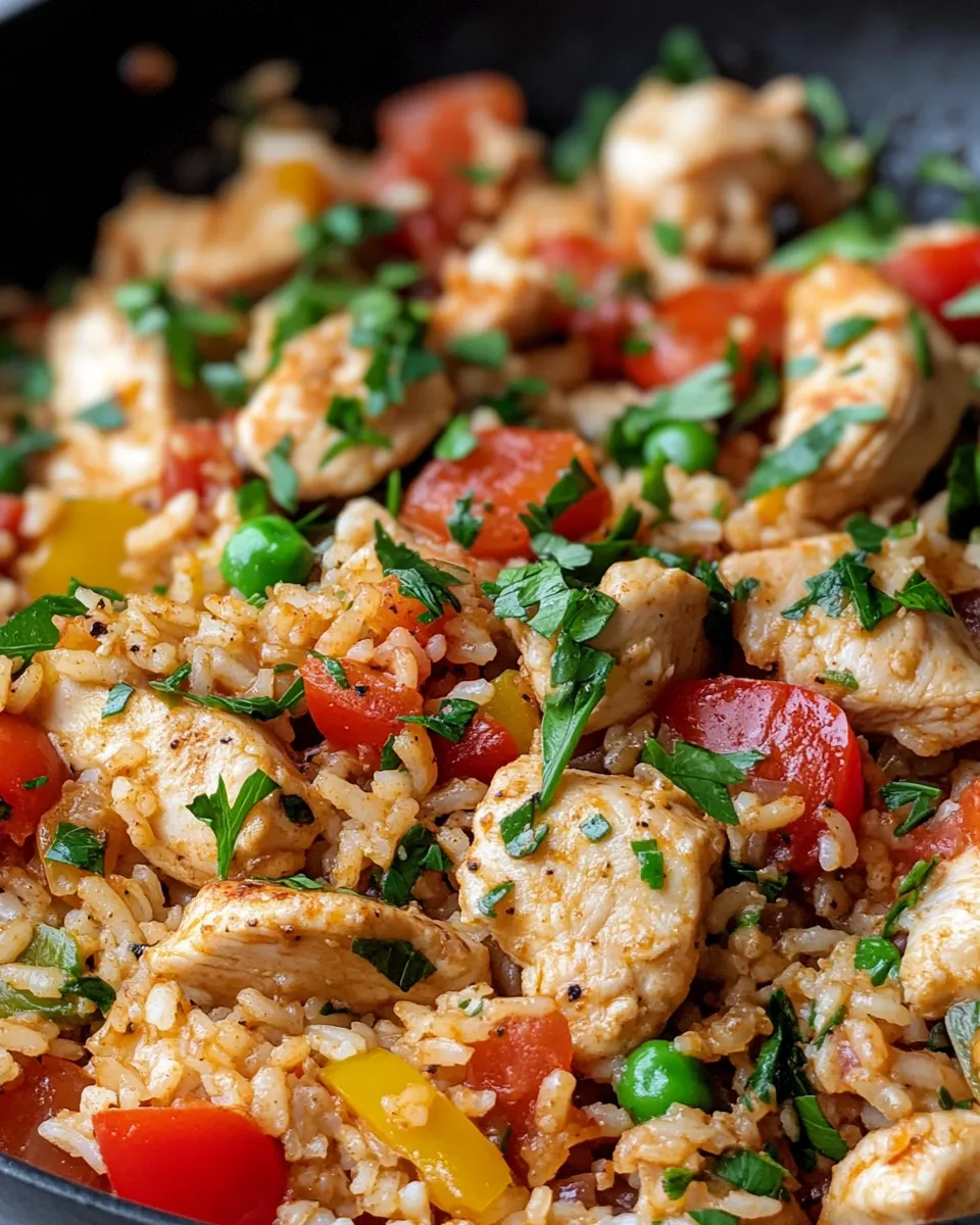 Delicious Creamy Cajun Chicken and Rice dish photo
