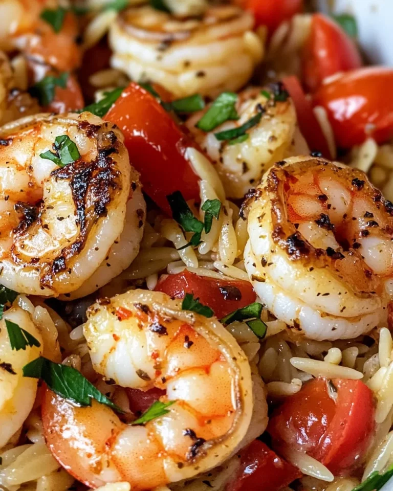 Homemade Creamy Cajun Shrimp Orzo recipe photo