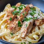 Homemade Creamy Cajun Turkey Alfredo photo