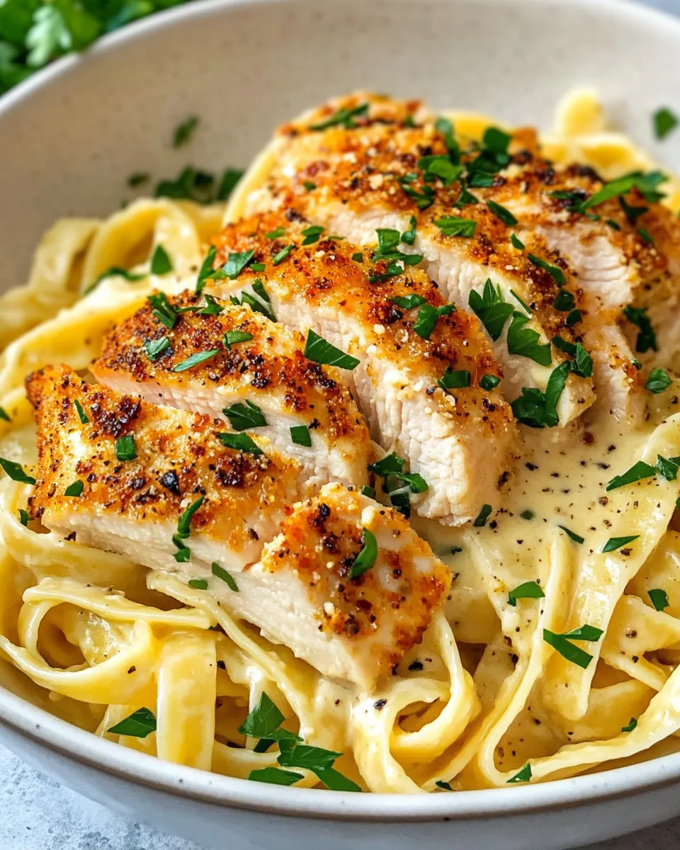 Classic Creamy Cajun Turkey Alfredo image