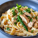 Homemade Creamy Chicken Poblano Pasta photo