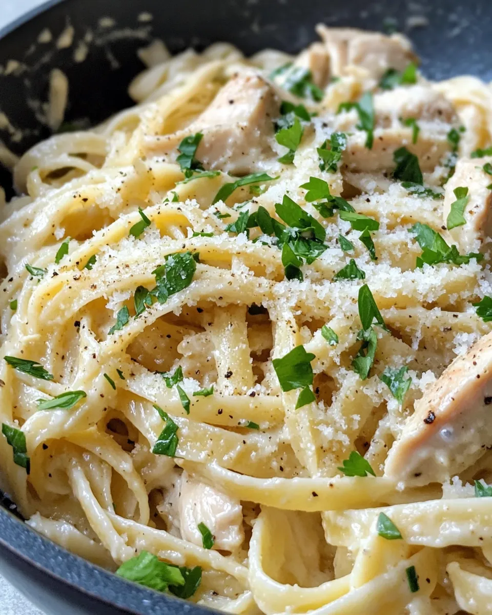 Easy Creamy Chicken Poblano Pasta recipe photo
