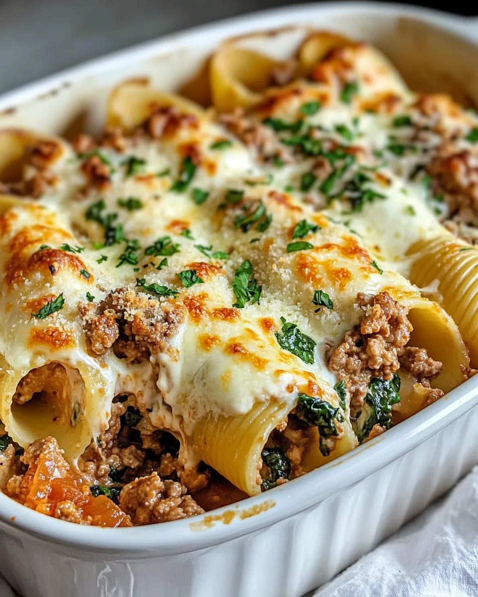 Classic Creamy Ranch Beef Shells dish photo