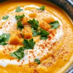 Homemade Creamy Roasted Pumpkin Soup photo