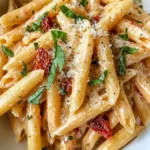 Homemade Creamy Sun-Dried Tomato Penne recipe photo