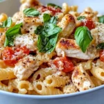 Homemade Creamy Tomato Chicken Cavatappi recipe photo