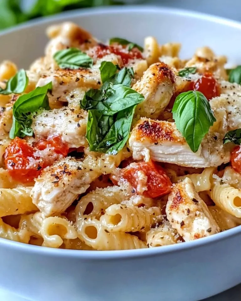 Homemade Creamy Tomato Chicken Cavatappi recipe photo