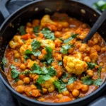 Homemade Curried Cauliflower Chickpea Stew photo