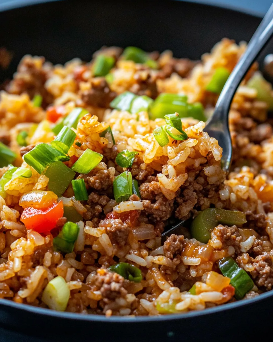 Classic Delicious Southern Style Dirty Rice image