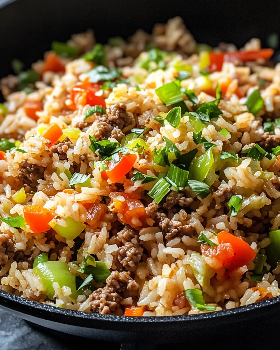 Easy Delicious Southern Style Dirty Rice recipe photo
