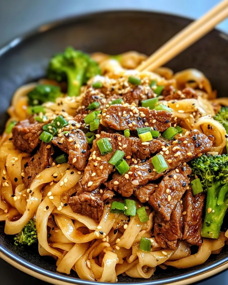 Classic Garlic Black Pepper Beef Noodles dish photo