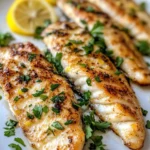 Homemade Garlic Butter Lemon Tilapia recipe photo