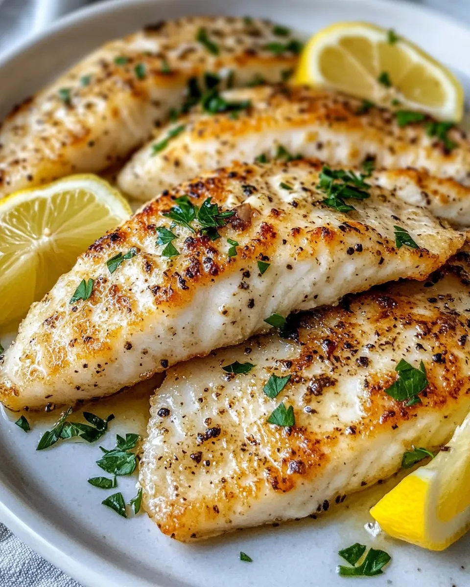 Delicious Garlic Butter Lemon Tilapia picture
