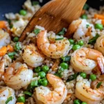 Homemade Garlic Butter Shrimp Fried Rice photo
