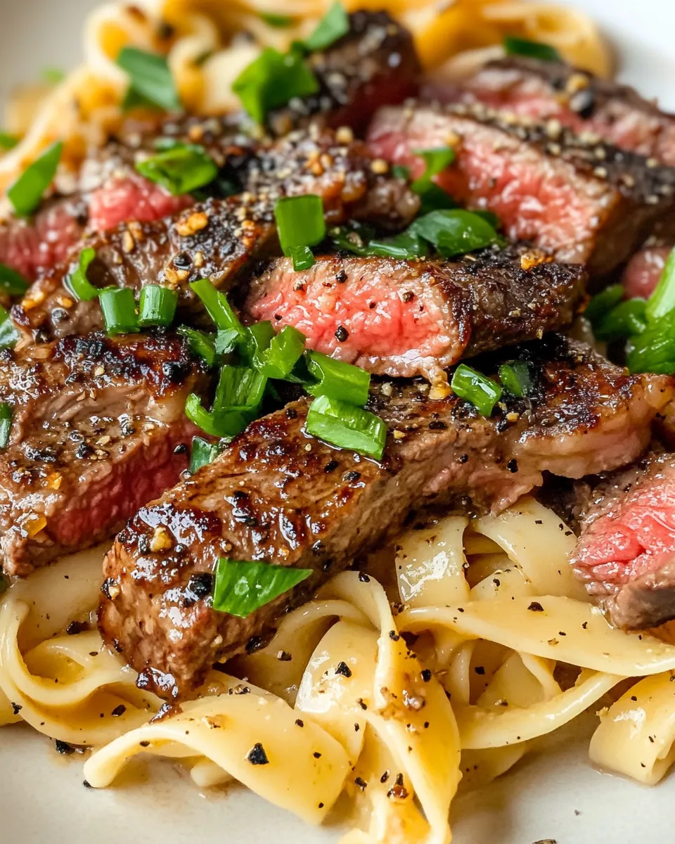 Easy Garlic Butter Steak and Noodles picture
