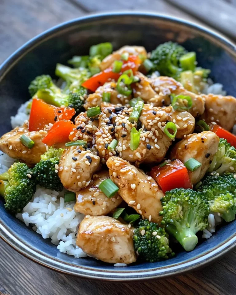 Delicious Garlic Ginger Chicken Rice Bowls recipe photo