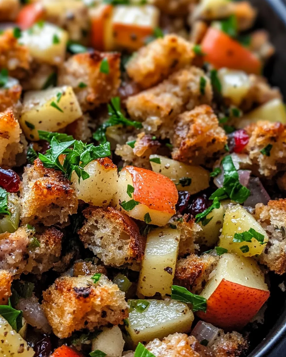 Classic Harvest Apple Sausage Stuffing Cups dish photo