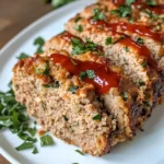 Homemade Herb Parmesan Turkey Meatloaf recipe photo